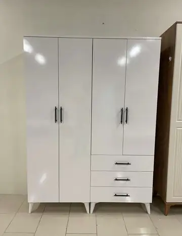 4 Kapaklı Eko Dolap Ceviz